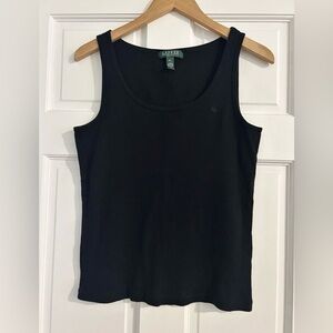 Ralph Lauren Classic Black Tank Top